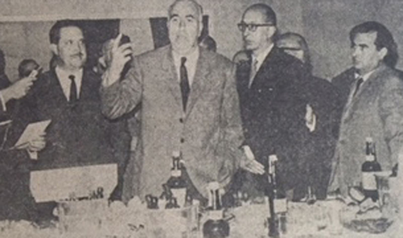 1968 hace 50 añosHomenajes al Cádiz por su permanencia en Segunda