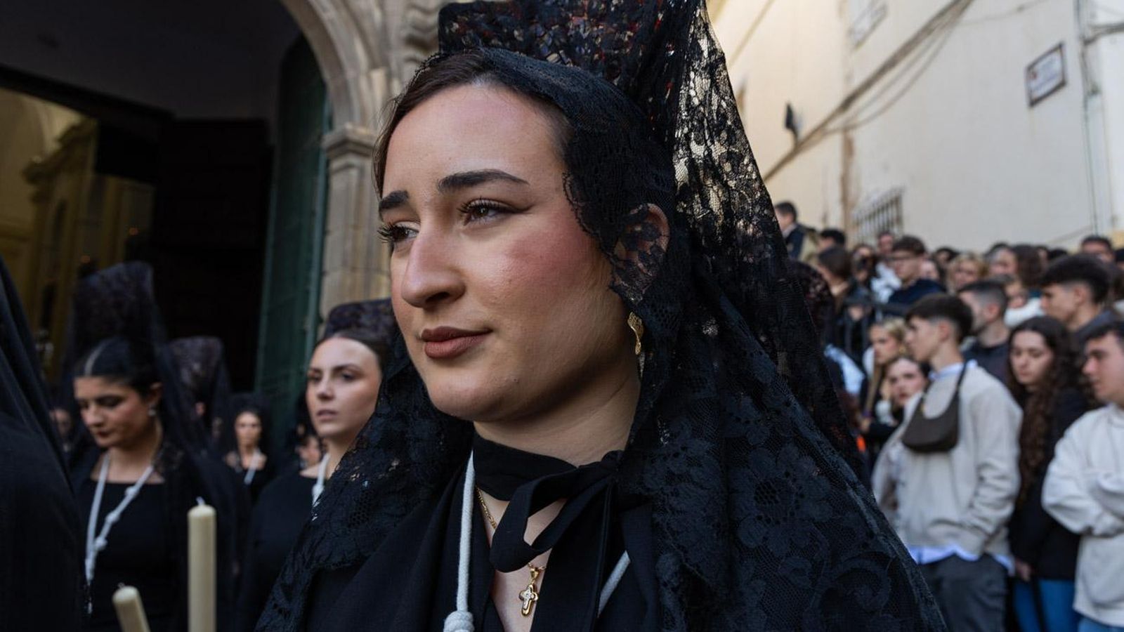 Los jiennenses se recrean con la cofradía de los Estudiantes un nuevo Lunes Santo