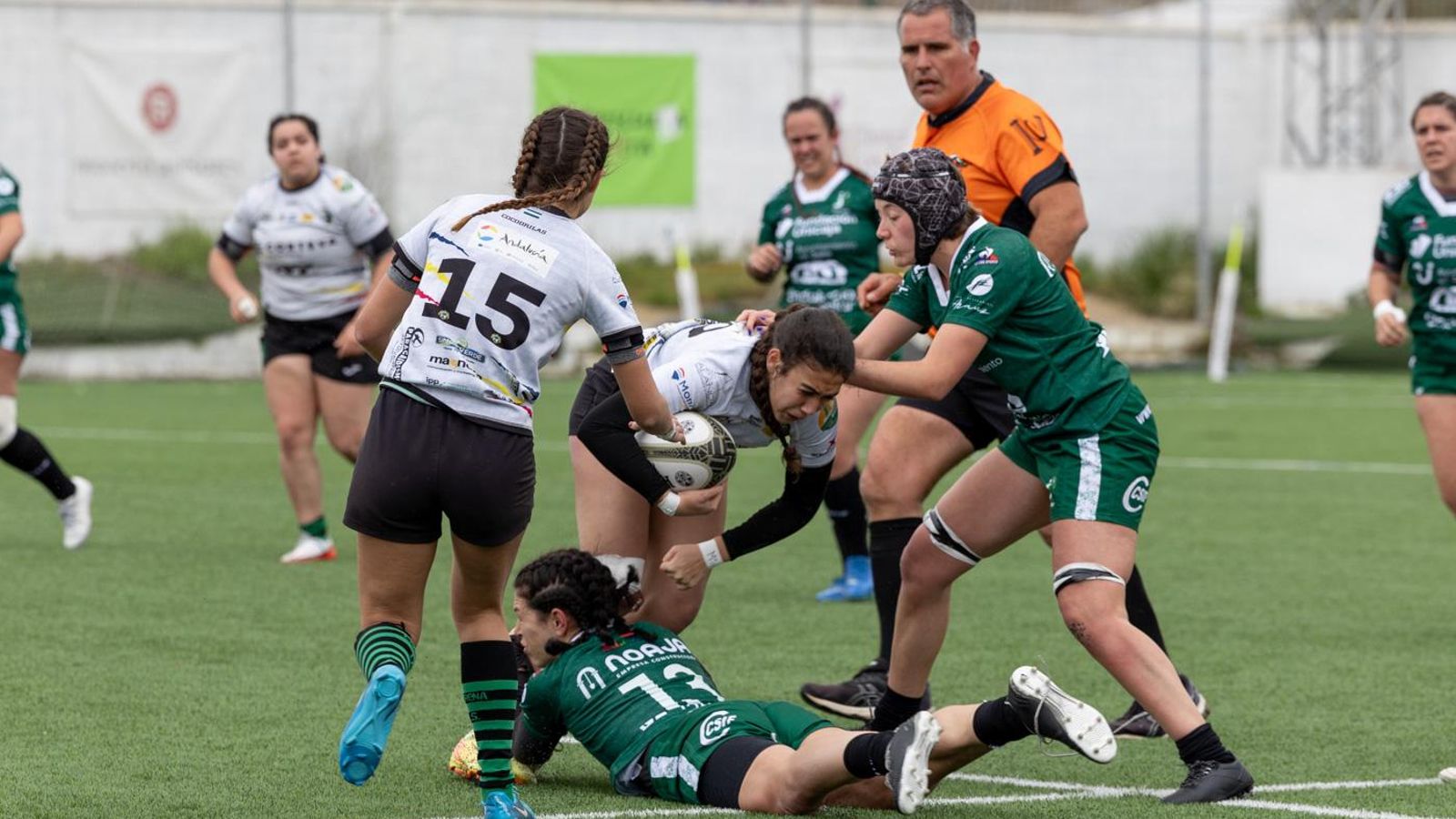 La alegría por el título de campeonas de Jaén Rugby femenino, en imágenes