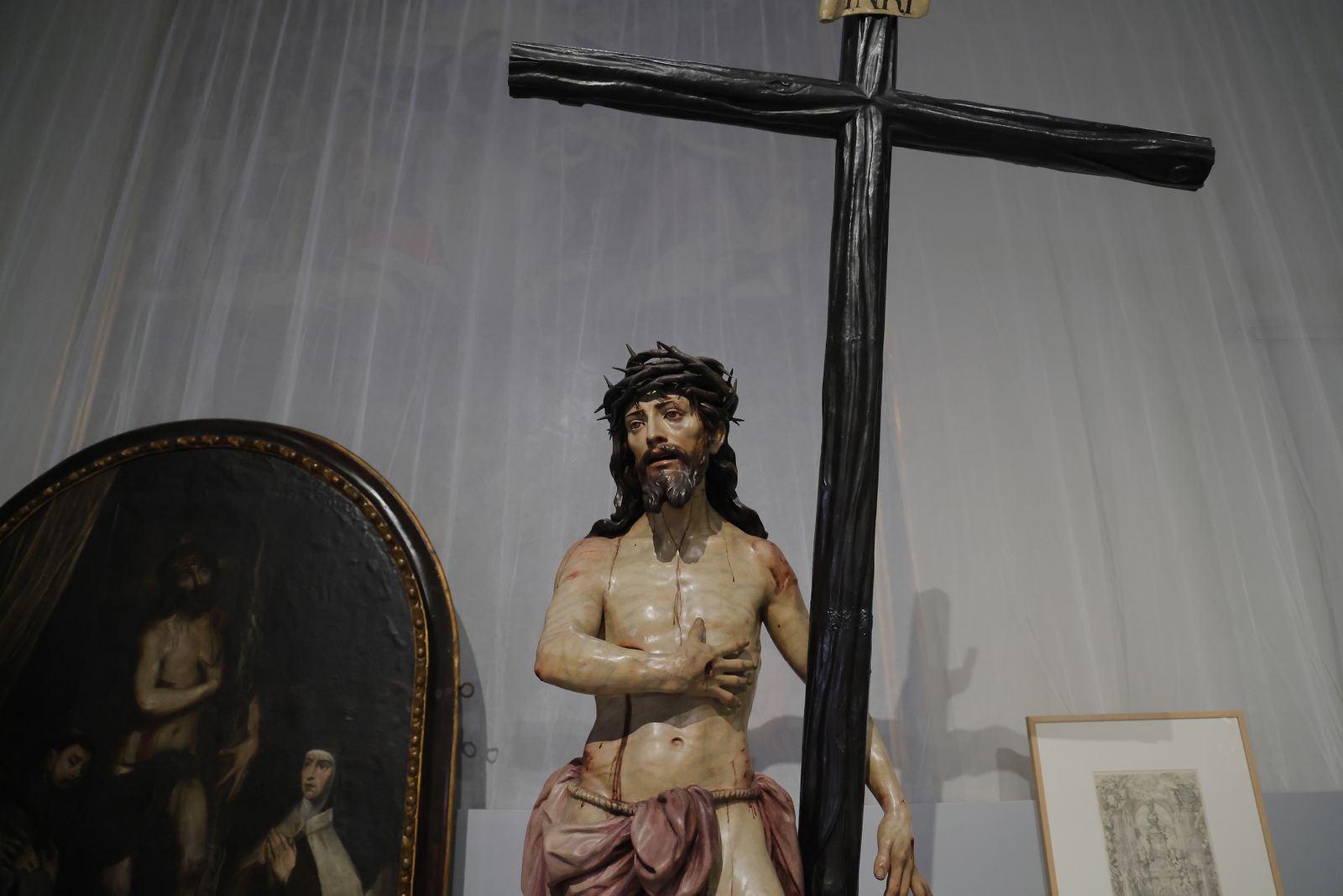 Las fotos de la muestra antológica sobre el escultor Pedro Roldán