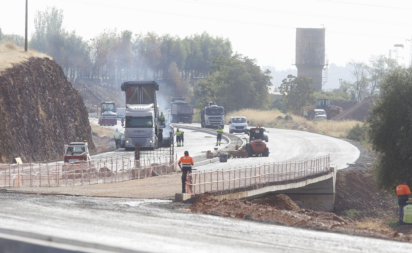 Obras de la Ronda Norte de Córdoba.