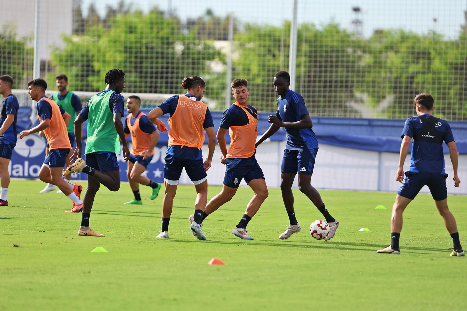 Entrenamiento del Recreativo de Huelva