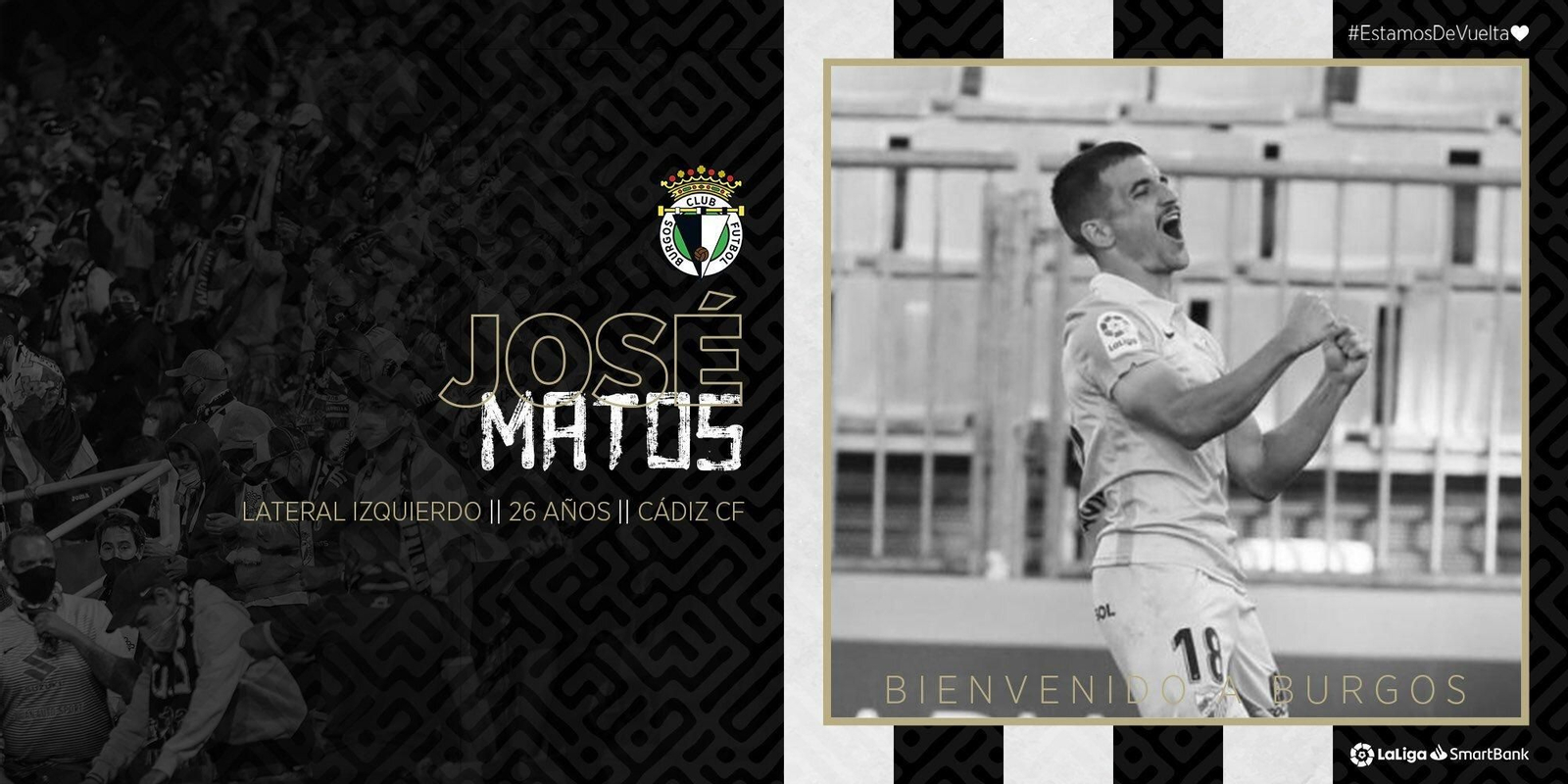 El Burgos anuncia el fichaje de José Matos.