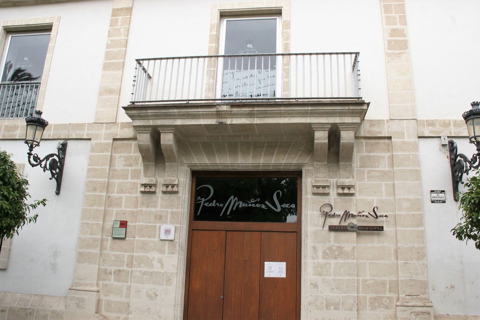 Una imagen del teatro municipal Pedro Muñoz Seca.