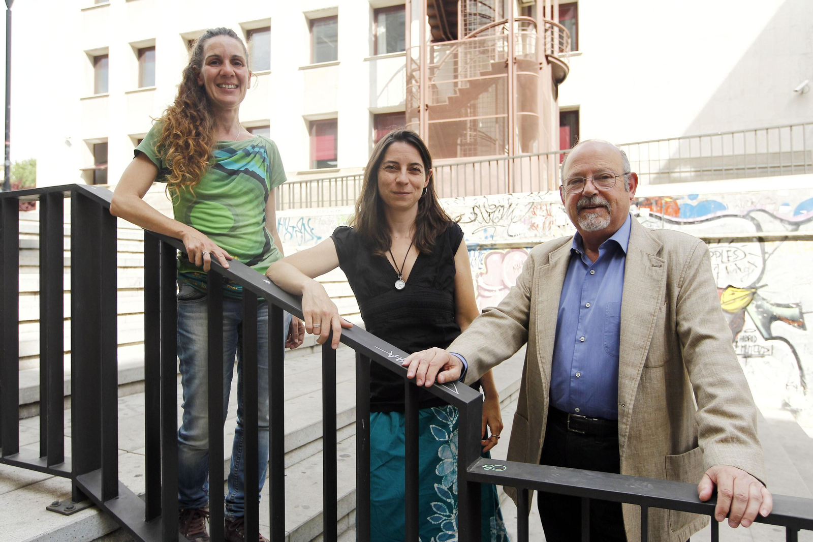 Marta Gutiérrez y Luis de Haro, cuando se presentó la lista de Vamos Granada.