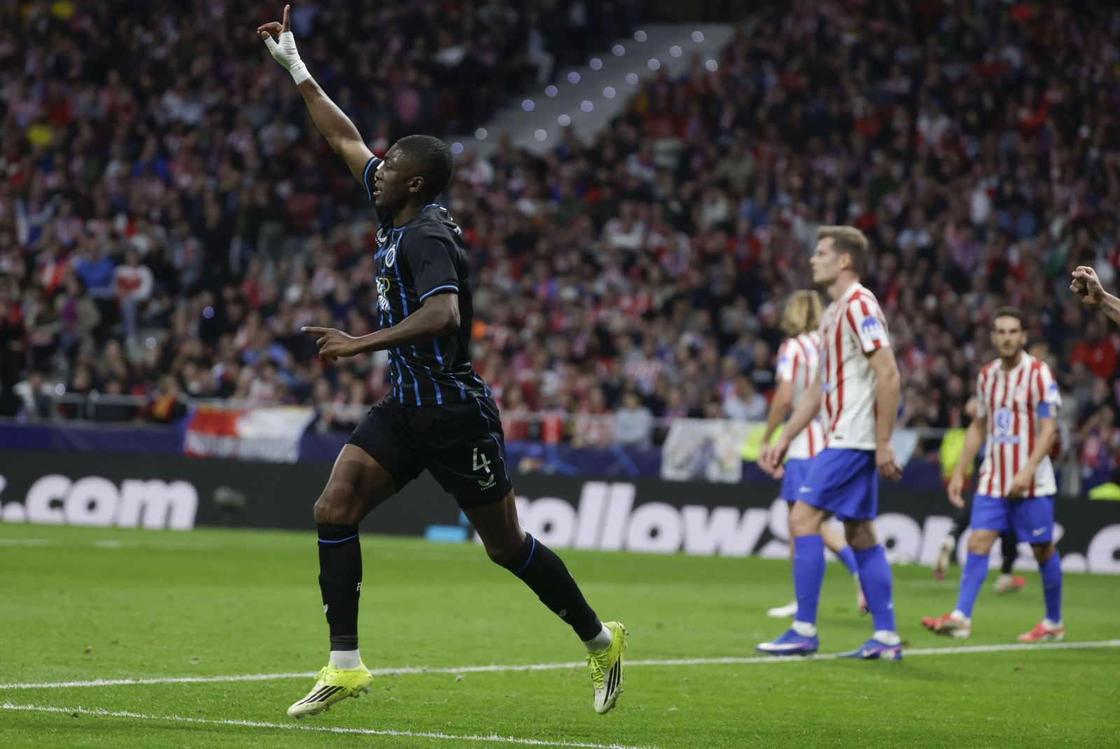 Las fotos del Atlético de Madrid - Brujas