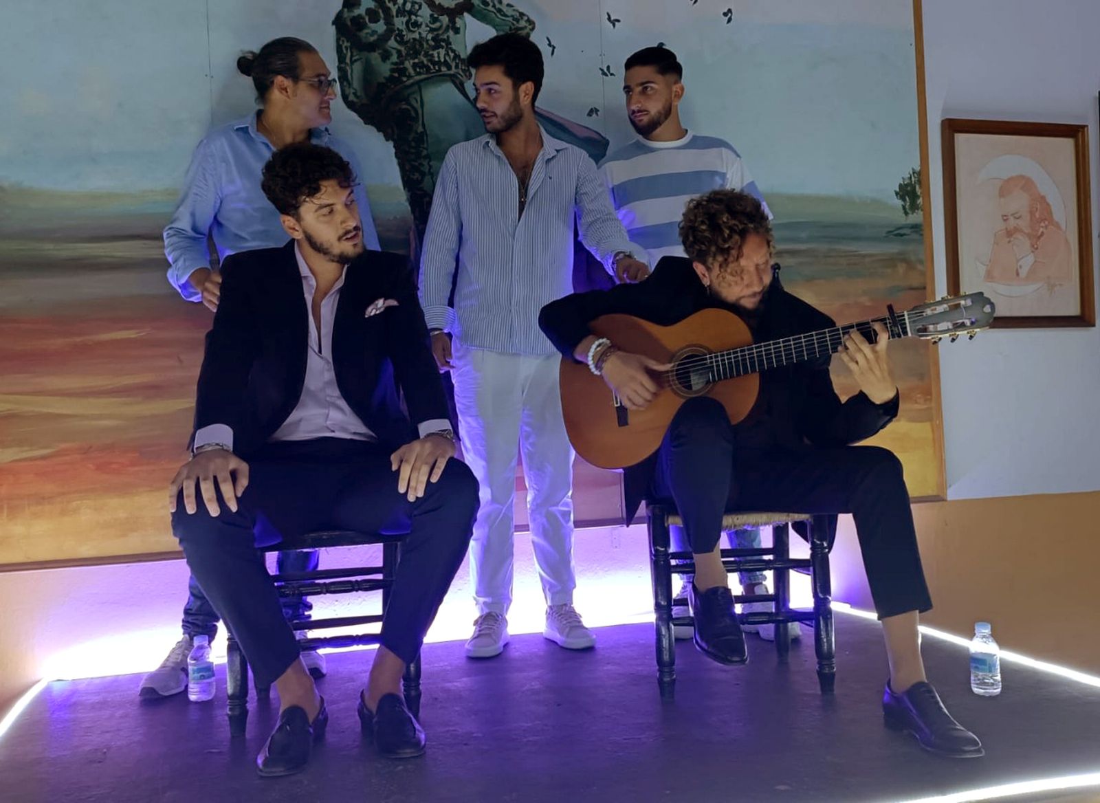 El Chanquita y Pepe del Morao, en Luis de la Pica.