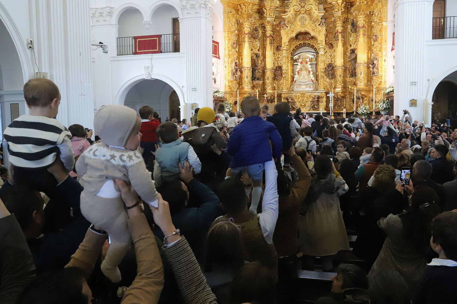 Imágenes de la celebración de la Candelaria en El Rocío