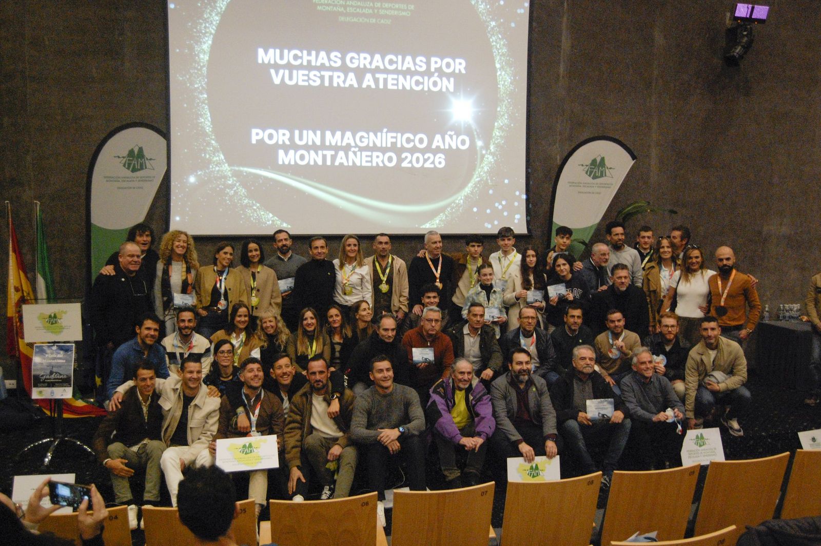 Las fotos de la V Gala del Montañismo Gaditano en La Línea