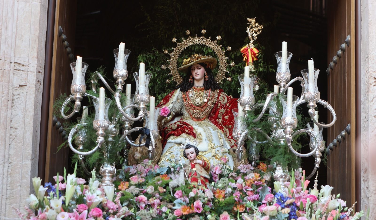 Las imágenes de la procesión de la Divina Pastora de Triana