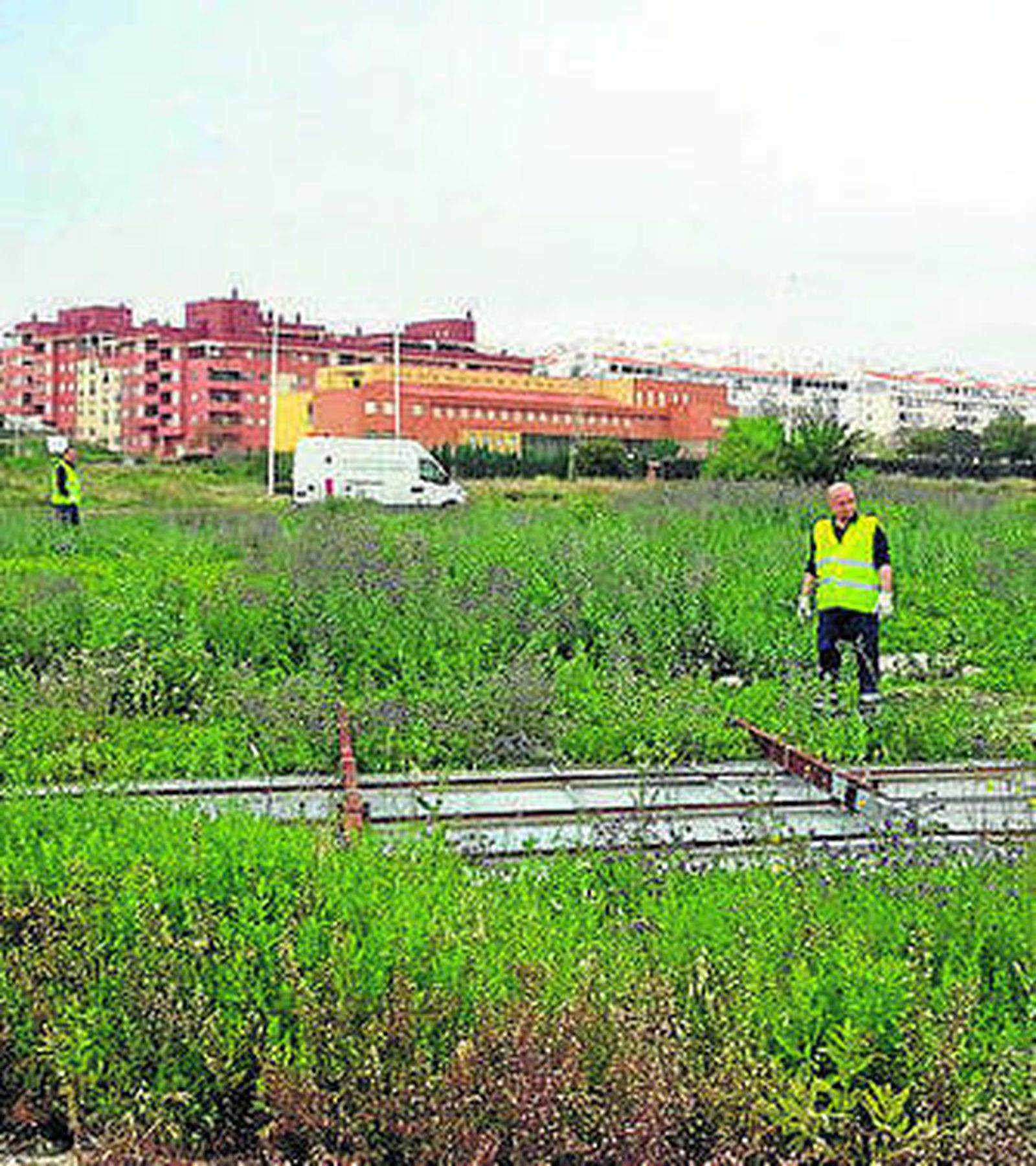 Retirada de las vallas.