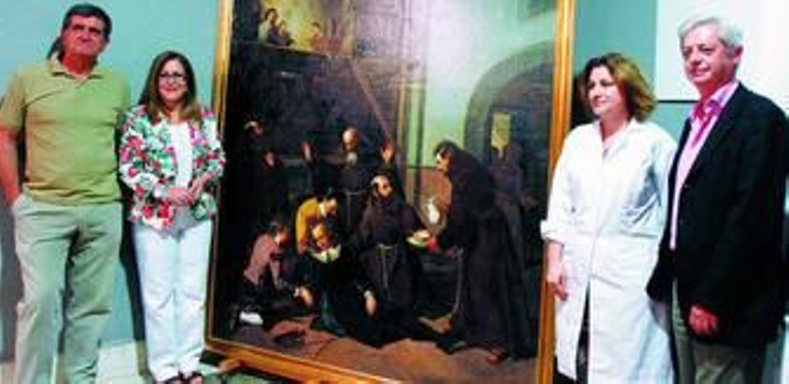 De izquierda a derecha, Pedro Fernández, Yolanda Peinado, Pilar Morillo y Juan Alonso de la Sierra.