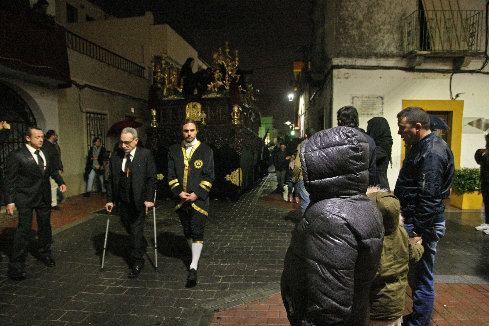Las imágenes de la Sagrada Mortaja en Algeciras