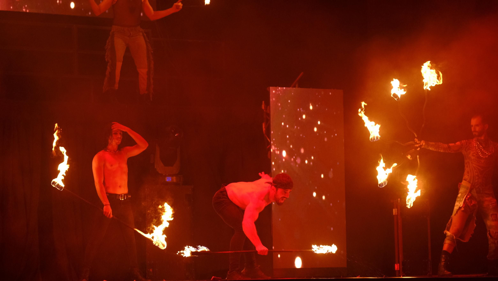 Imágenes del espectáculo 'The Talent' en la Gala XV Aniversario Diario de Almería