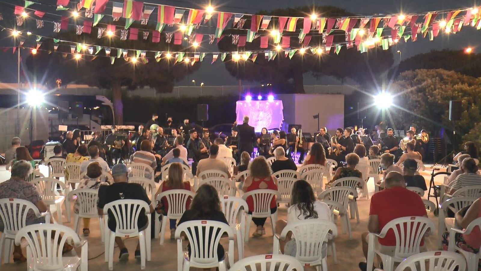 Verbena de Verano de la Barriada Río San Pedro, en el verano de 2021