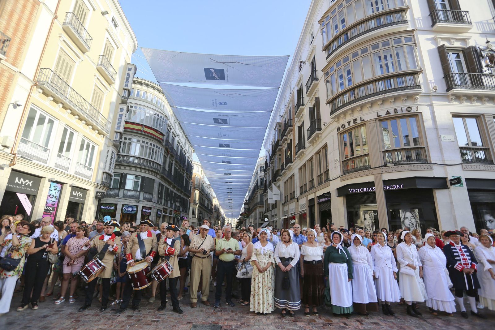 Las fotos del desfile en Málaga en recuerdo a Bernardo de Gálvez