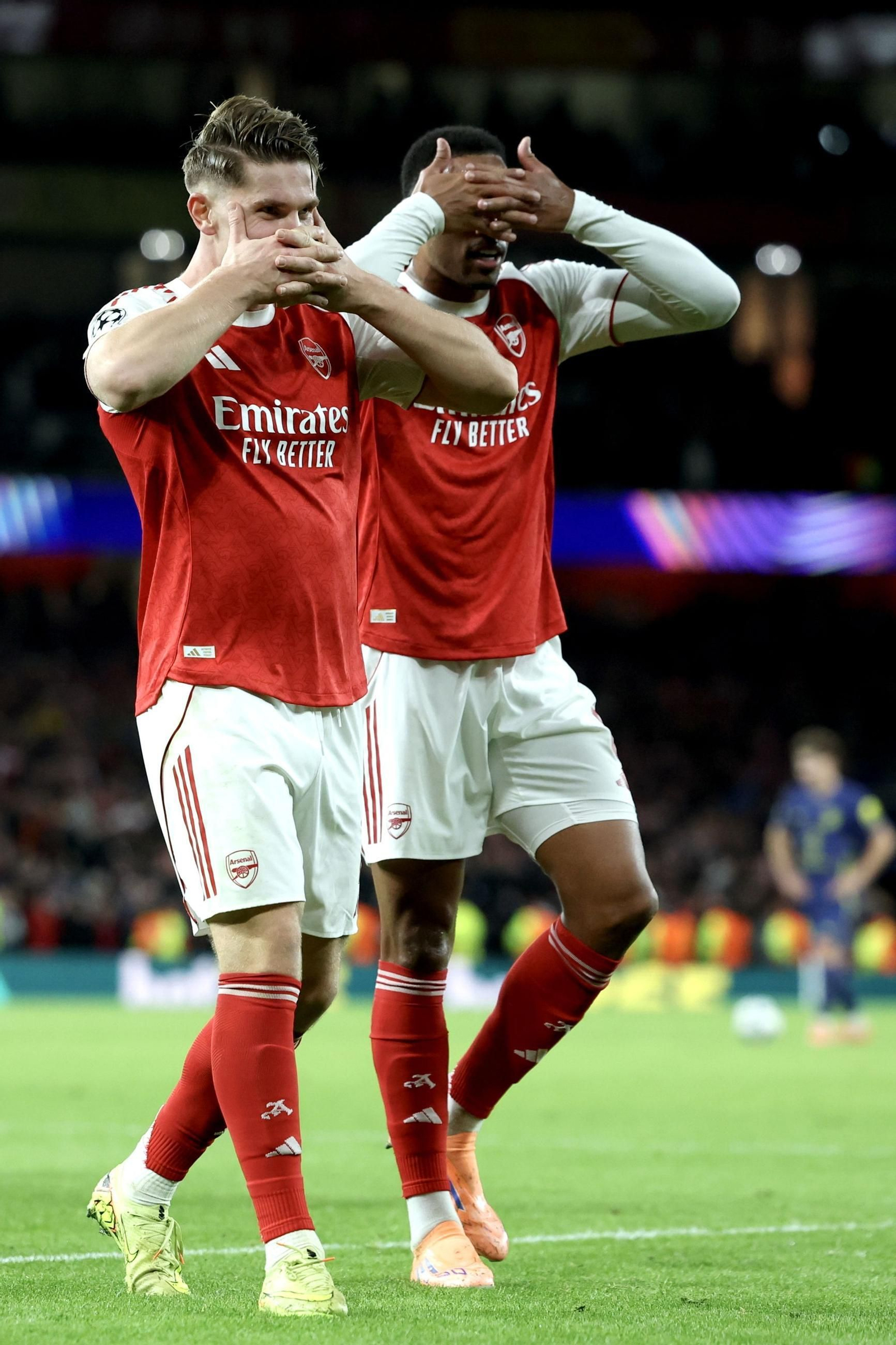 Las fotos del Arsenal-Atlético de Madrid