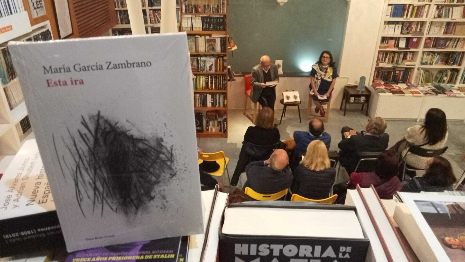 Un momento de la presentación del libro.
