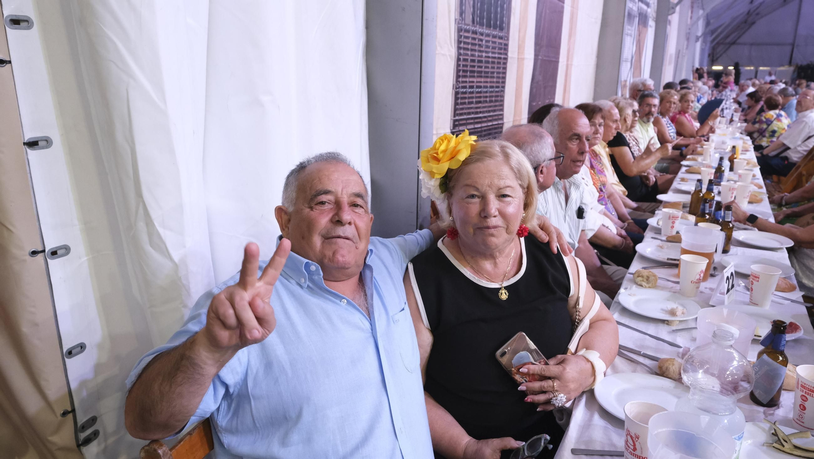 El homenaje a los mayores en la Feria de Almería 2025, en imágenes
