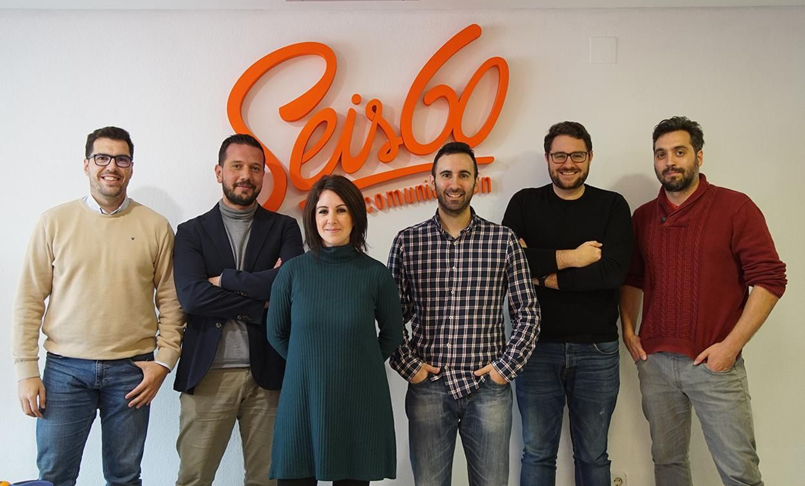 El equipo humano de la agencia sevillana Seis60.