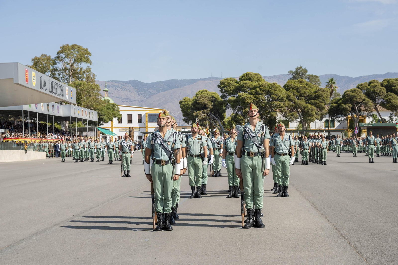 El CV (105) aniversario fundacional de la Legión