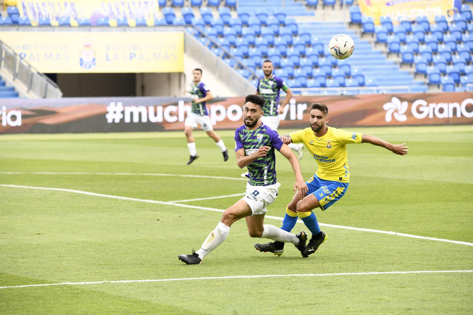 El Las Palmas-Málaga CF, en fotos