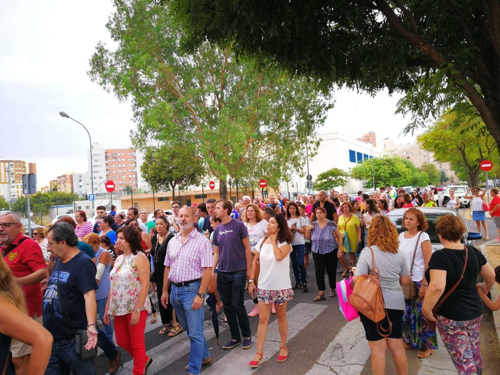 Imágenes de la manifestación en Pino Montano