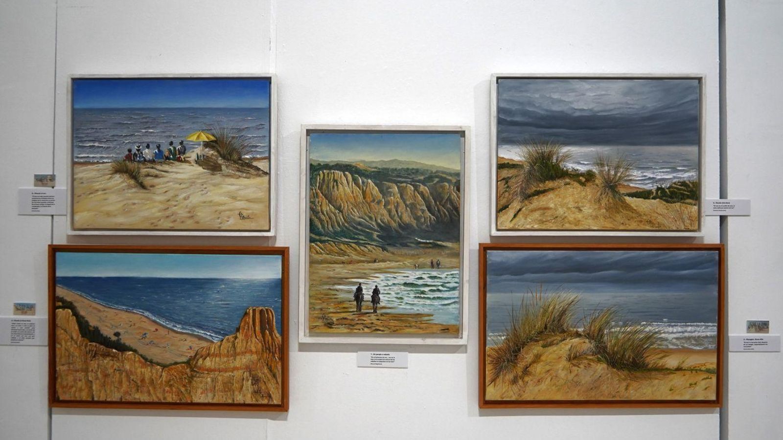 Algunas de las obras de Pepe Pietro.