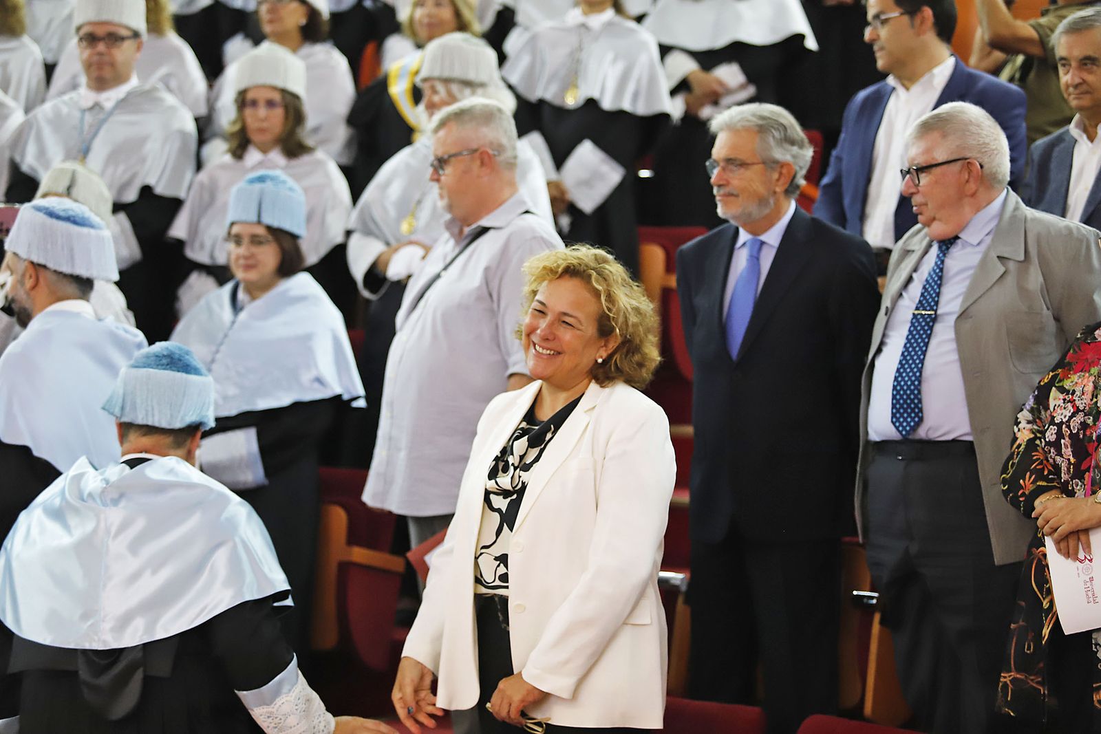 Acto de investidura de María Teresa Moreno Casbas como Doctora Honoris Causa de la Universidad de Huelva