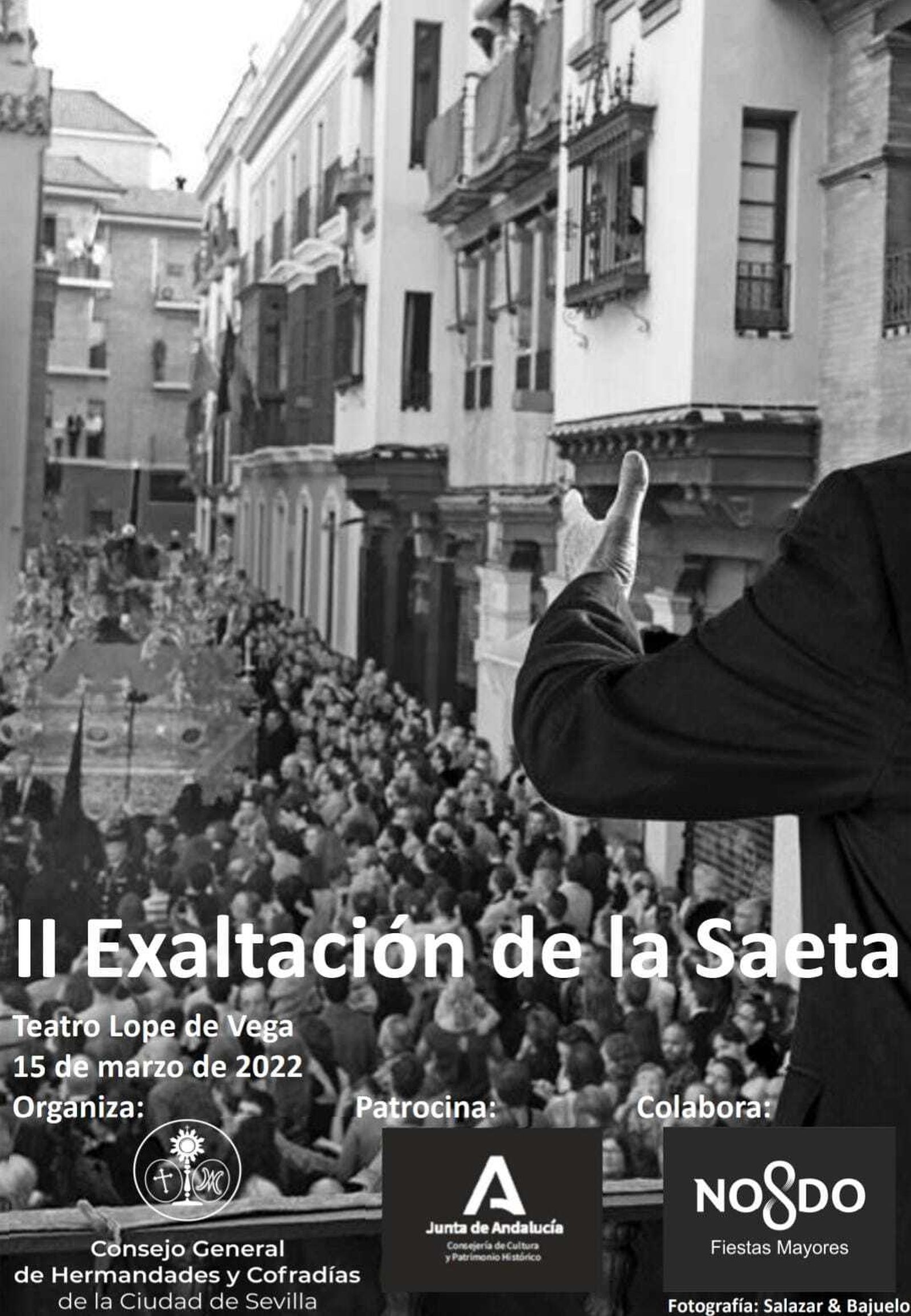 Cartel de la II Exaltación de la Saeta de Sevilla.