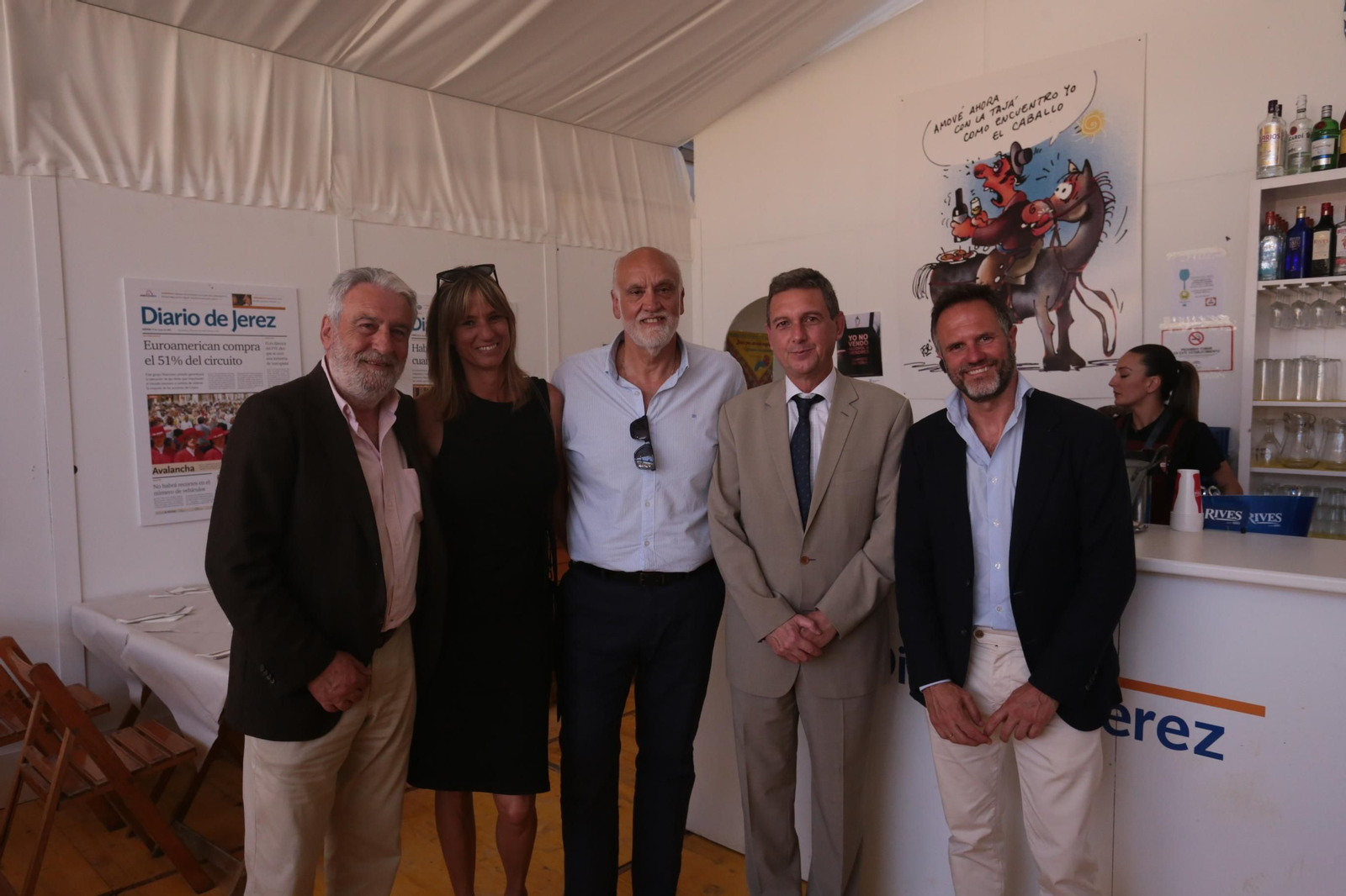 Martes de Feria en la Caseta de Diario de Jerez