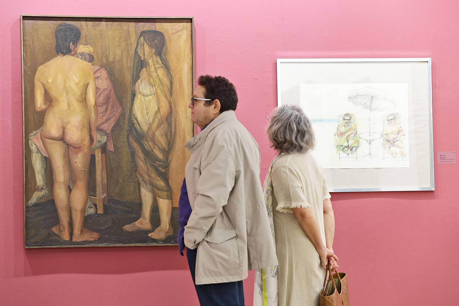 Imágenes de la inauguración de la muestra 'Camino de Perfección' del pintor Antonio Belmonte