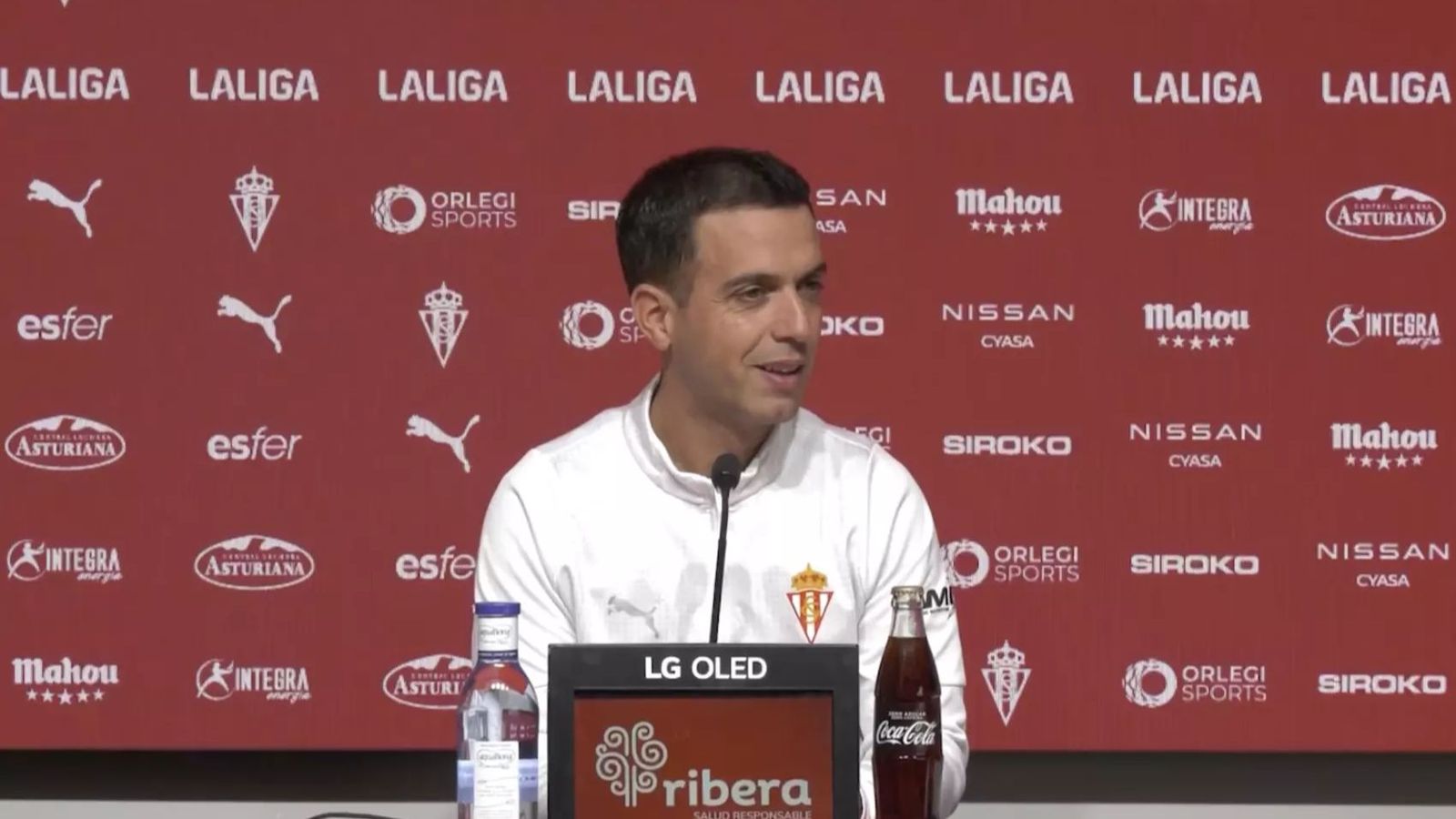 Borja Jiménez, en rueda de prensa.