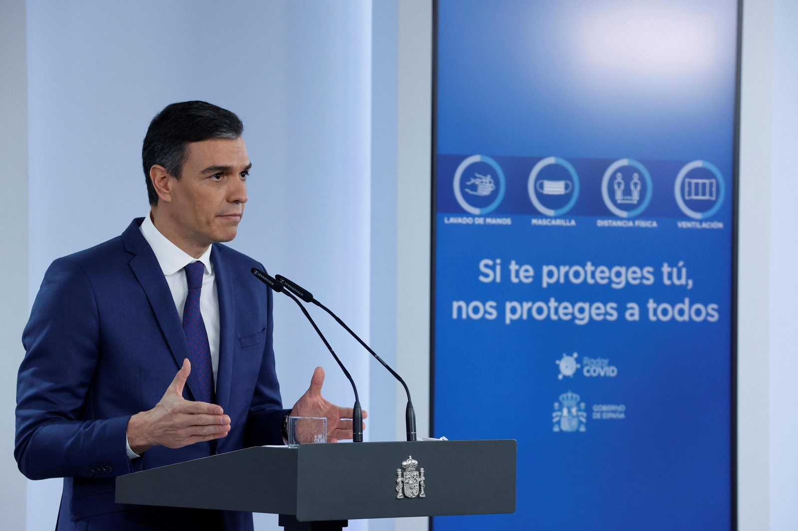 Pedro Sánchez comparece tras la reunión del Consejo de Ministros