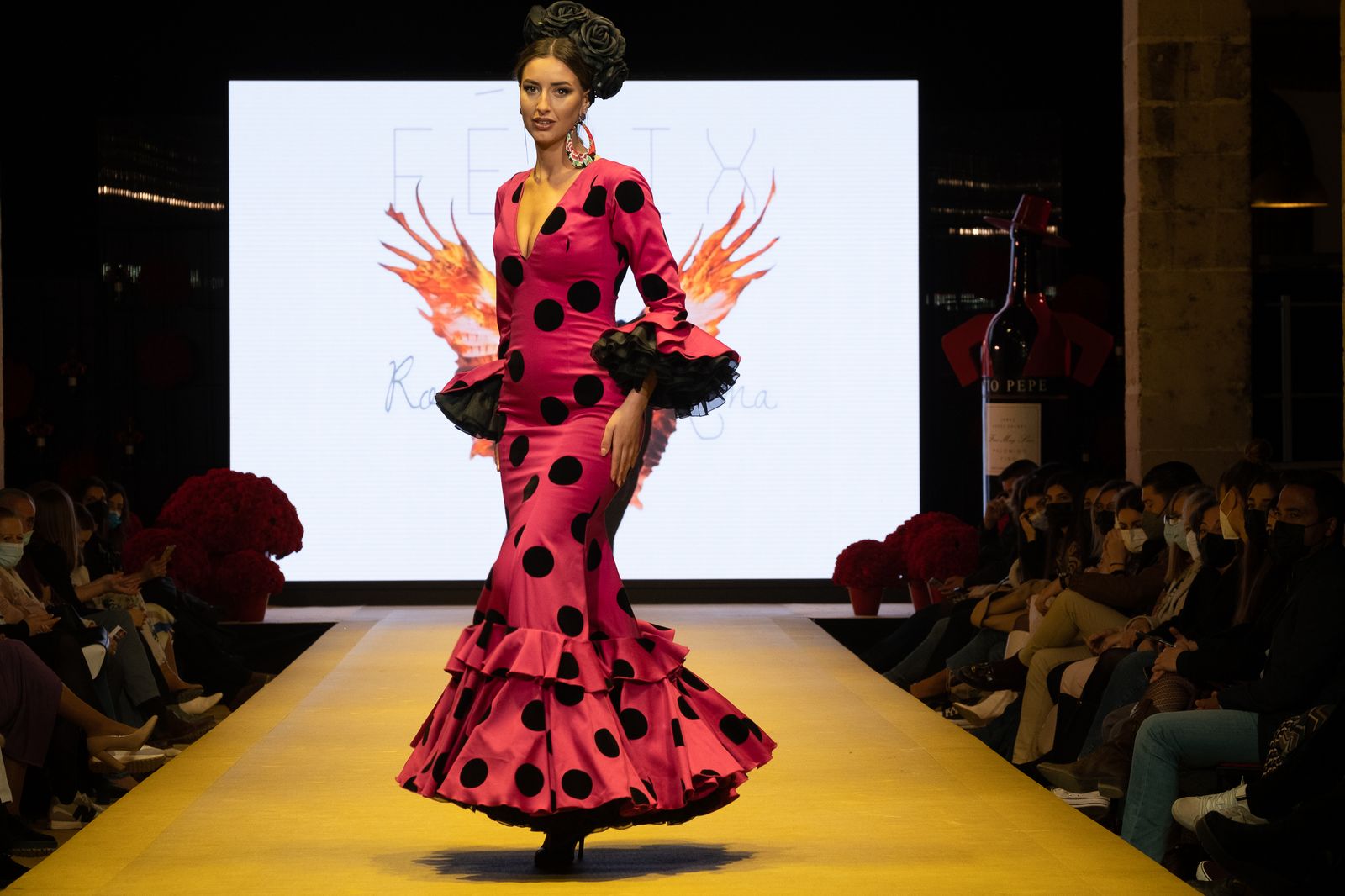 El desfile de Rocío Lama en la Pasarela Flamenca de Jerez, todas las fotos