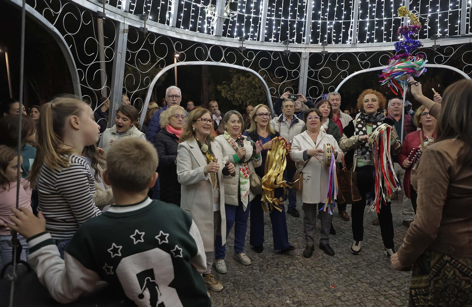 El encendido del alumbrado navideño de Algeciras, en imágenes