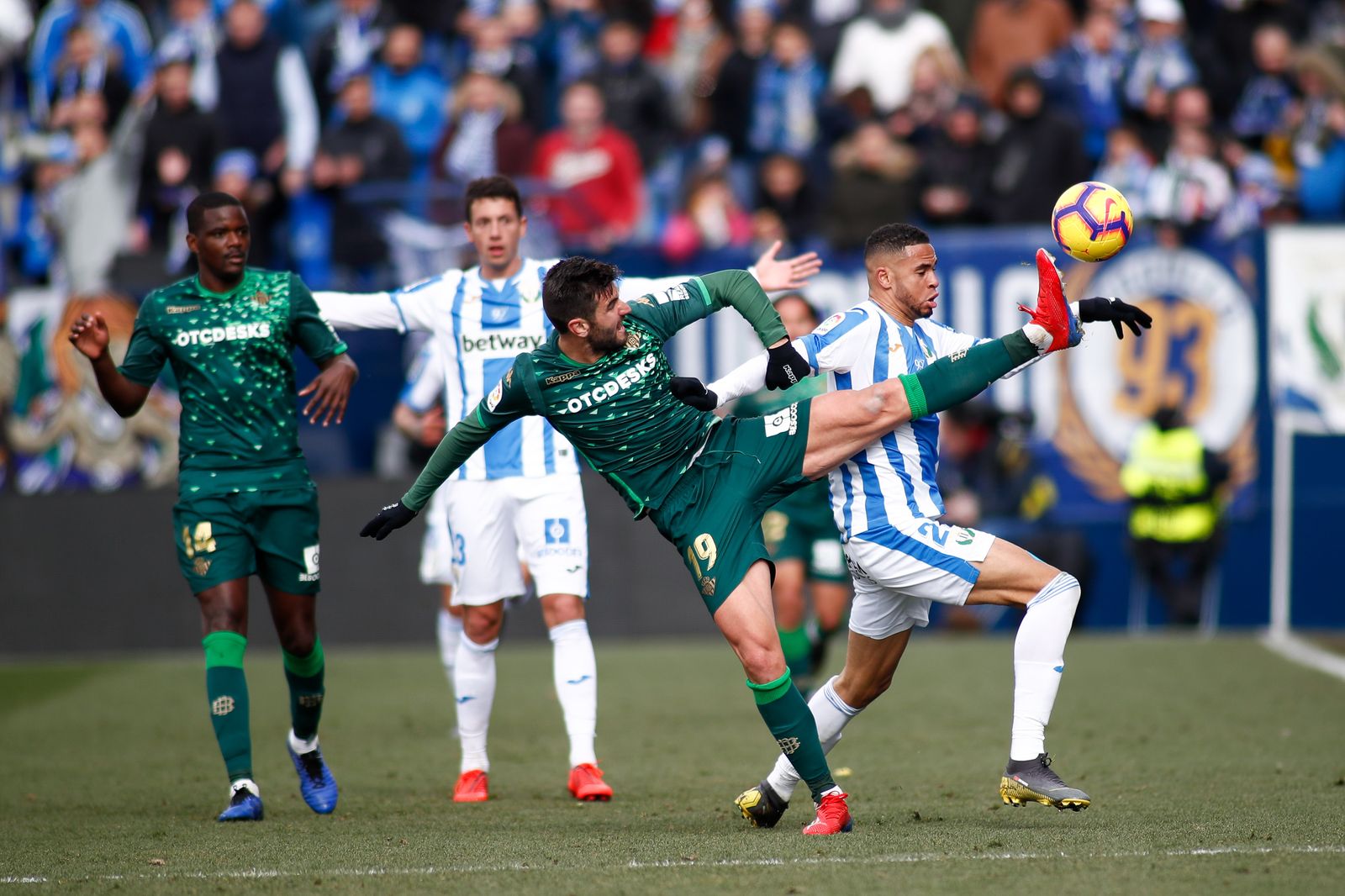 El Leganés-Betis en imágenes