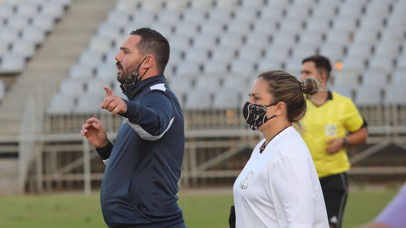 Juanjo Durán, técnico del Jerez Industrial.