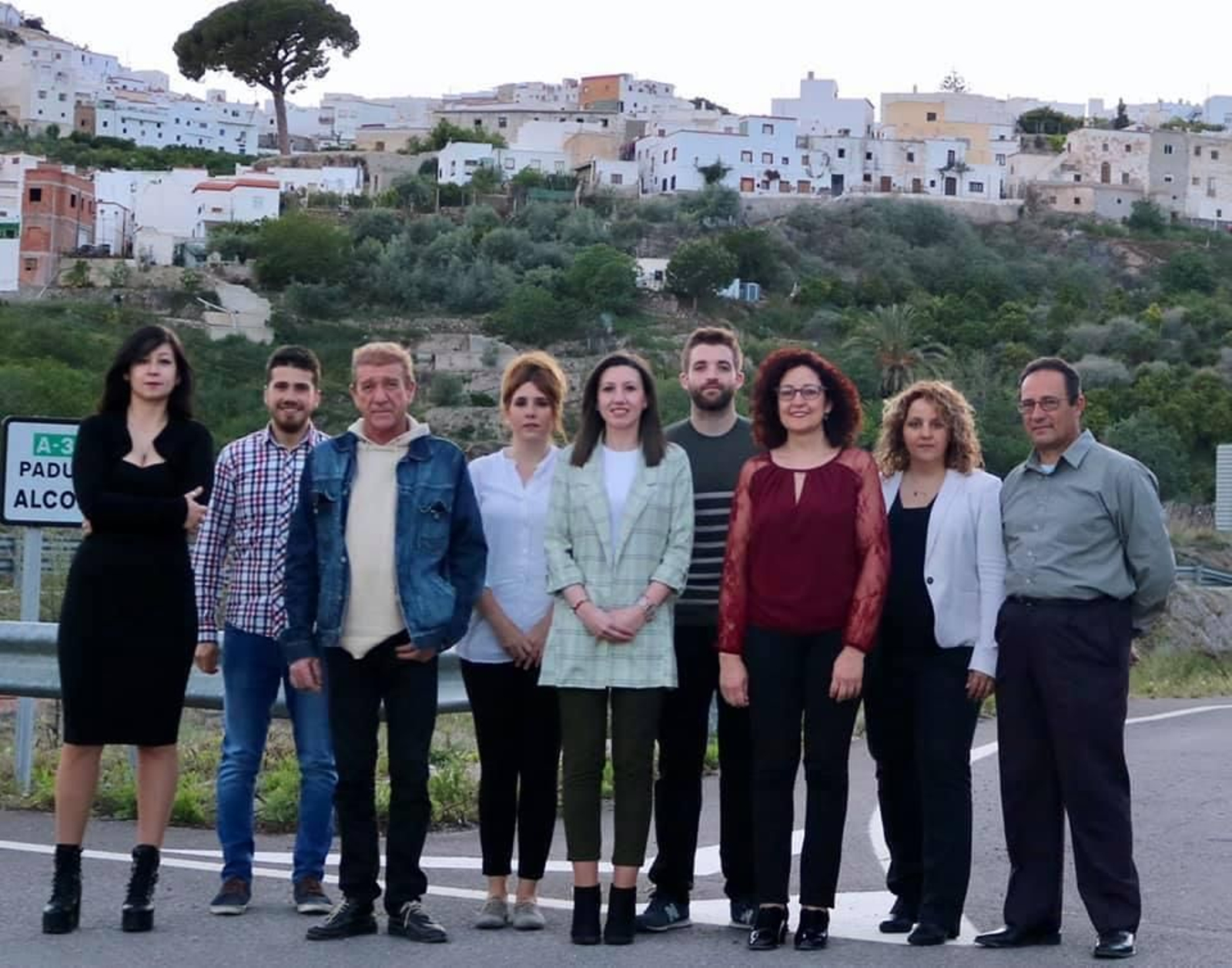 Representantes del PSOE de Canjáyar
