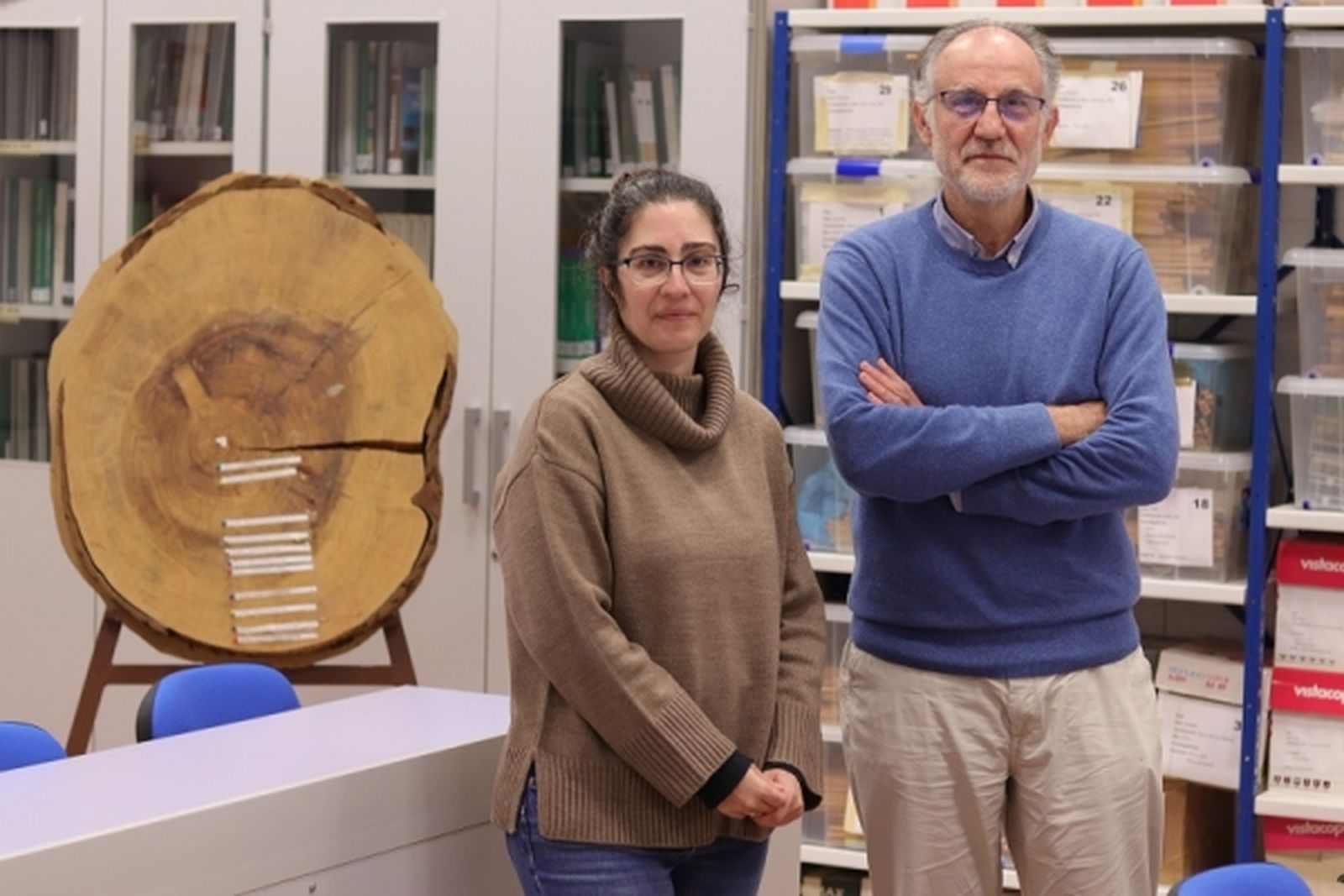 Mª Ángeles Varo y Rafael Mª Navarro Cerrillo, investigadores que han desarrollado el proyecto