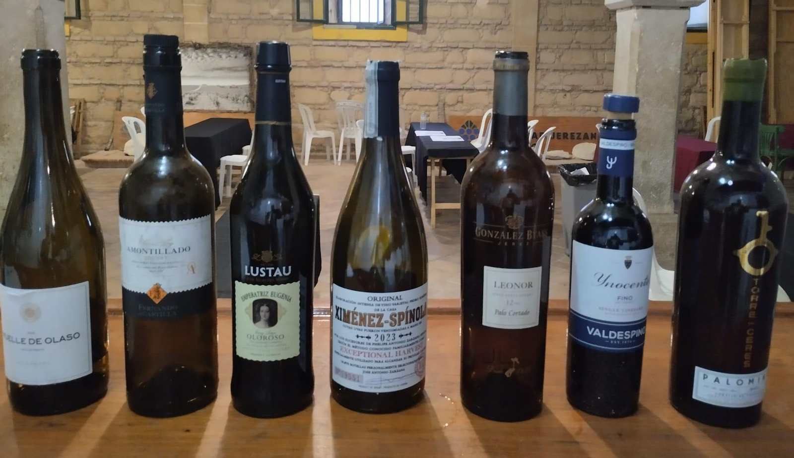 Vinos de la semifinal celebrada el jueves pasado.