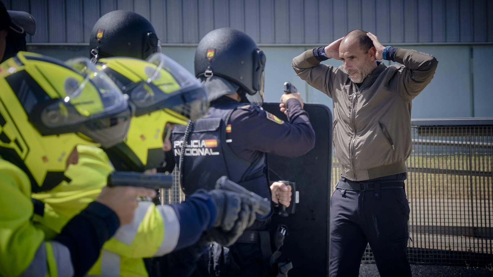 Simulacro de incidente intencionado en Cádiz