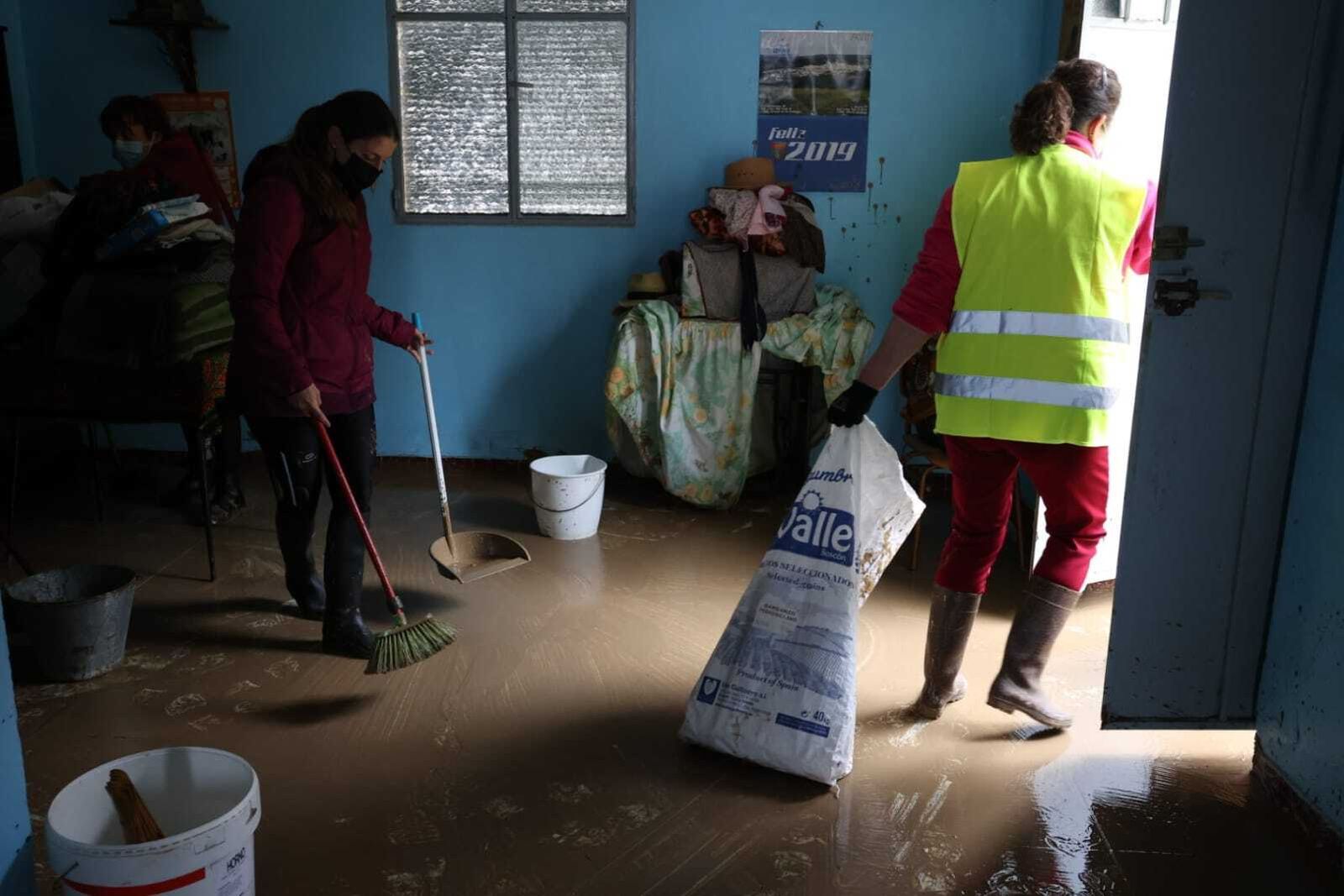 Los destrozos en Setenil tras la riada, en imágenes