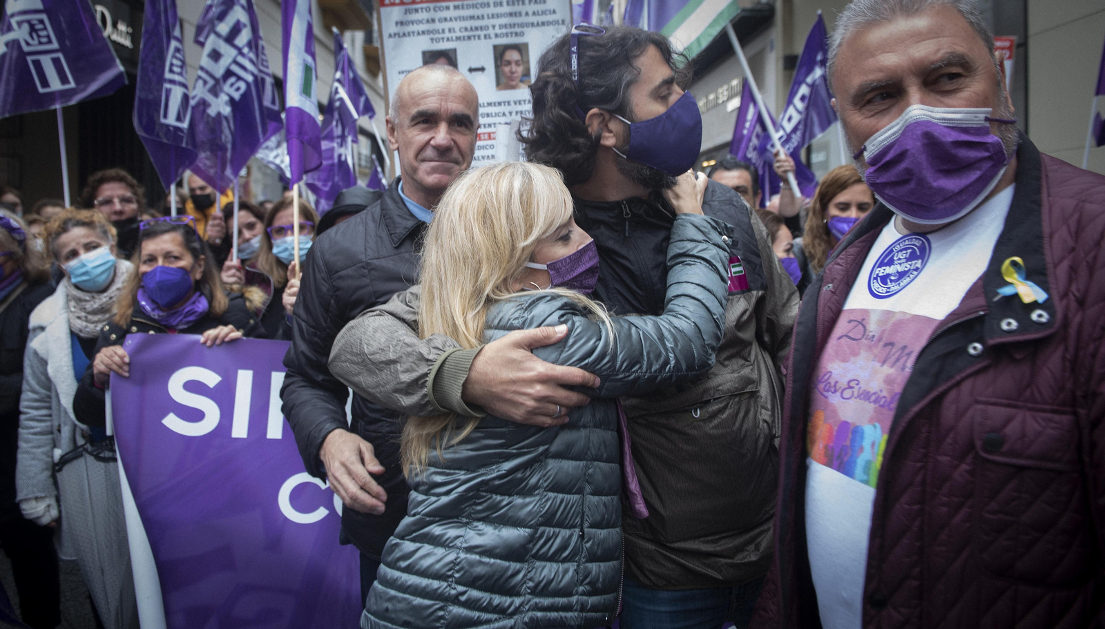 8M en Sevilla: la manifestación por el Día de la Mujer, en imágenes