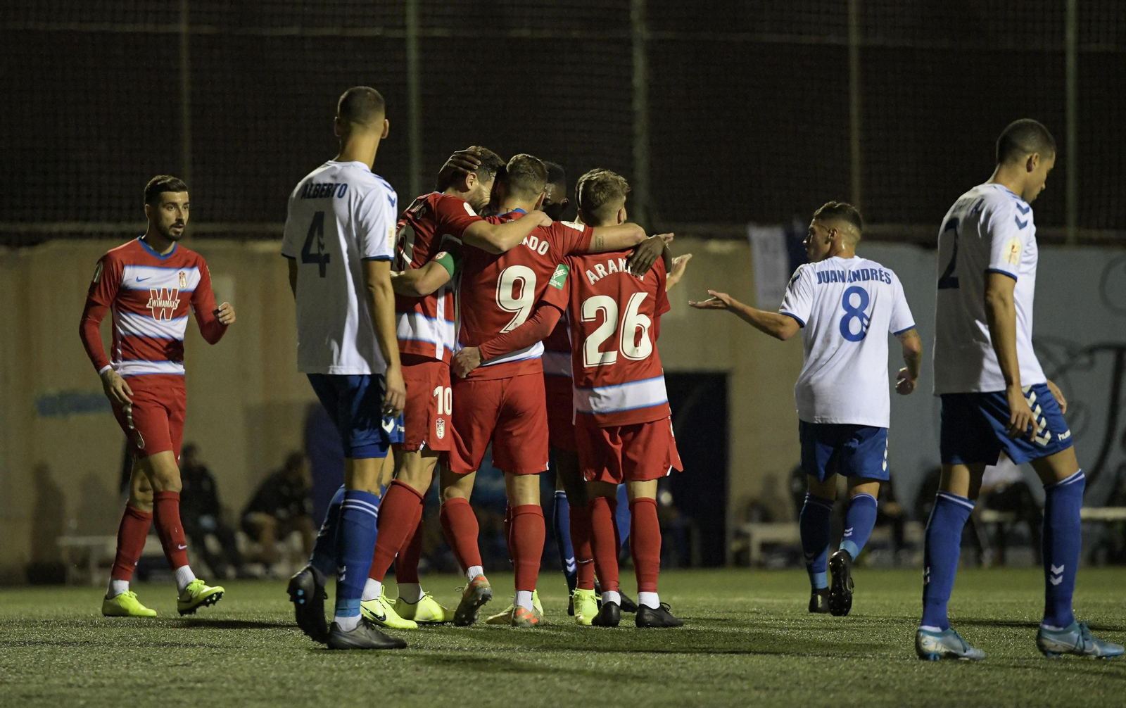 Las fotos de la victoria del Granada en Tamaraceite
