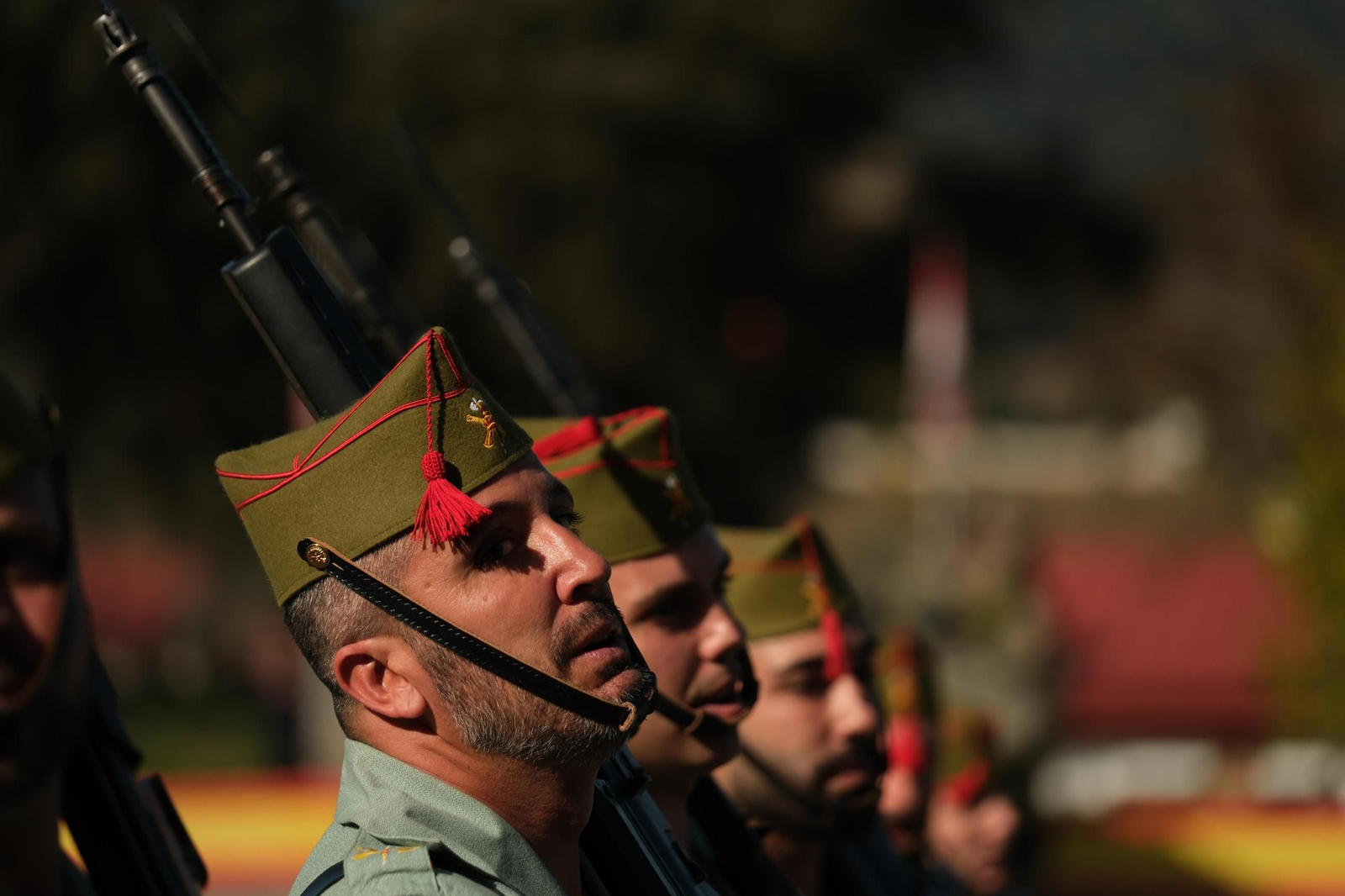Celebración de la patrono de la Legión, en imágenes