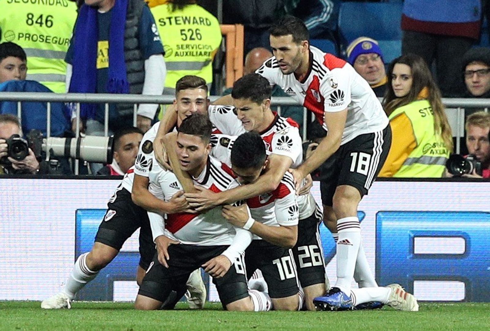 Las imágenes de la final de la Copa Libertadores entre el River Plate y el Boca Juniors
