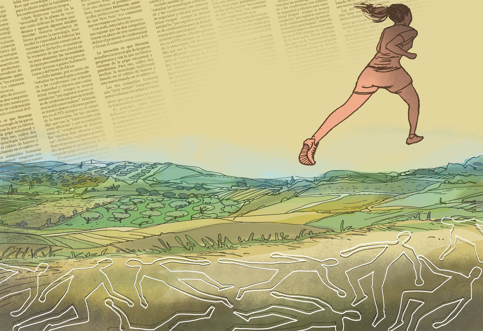 La sangre no hace buena tinta.