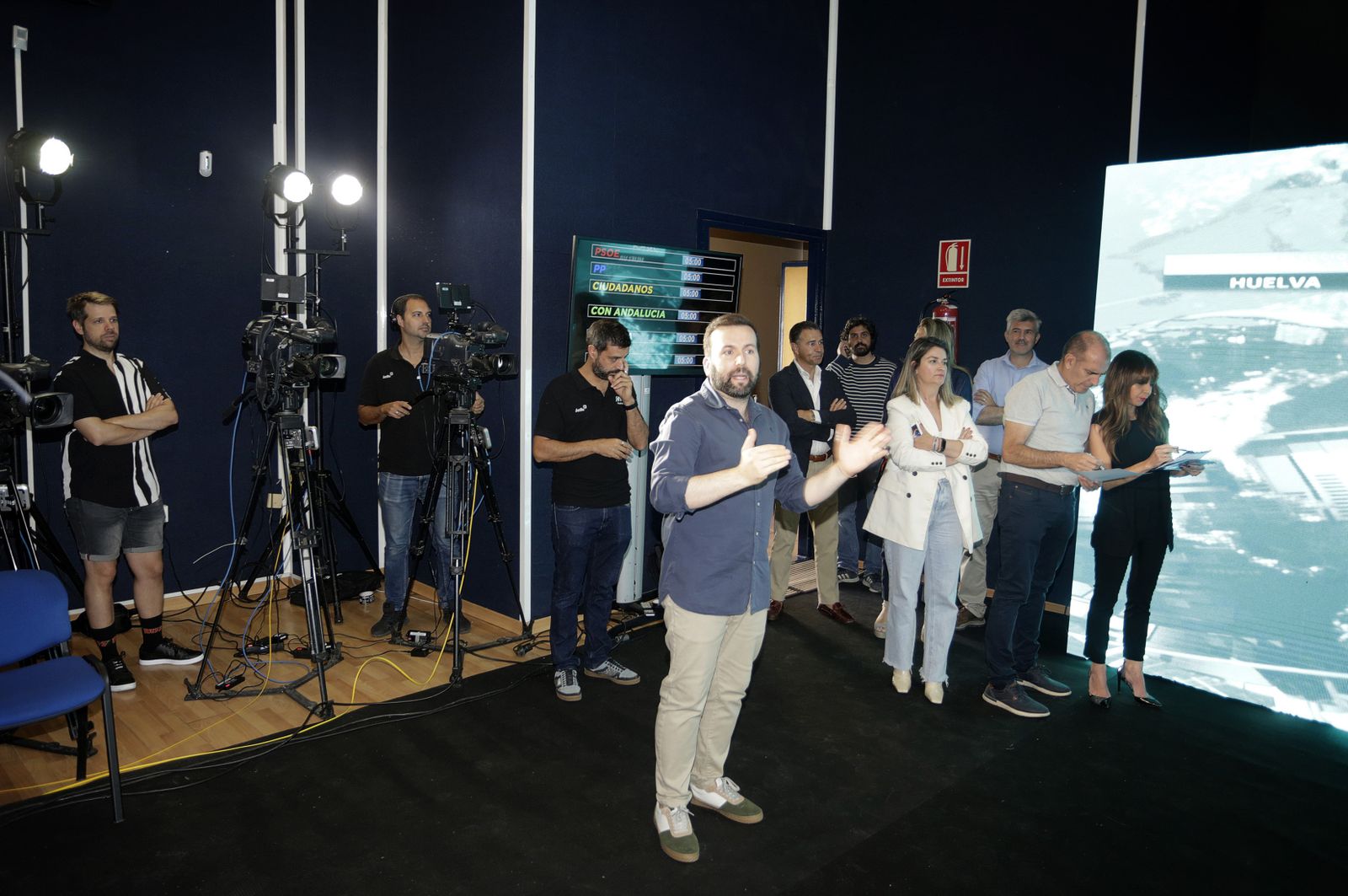 Elecciones Municipales 2023: Imágenes de los preparativos de los candidatos para el debate