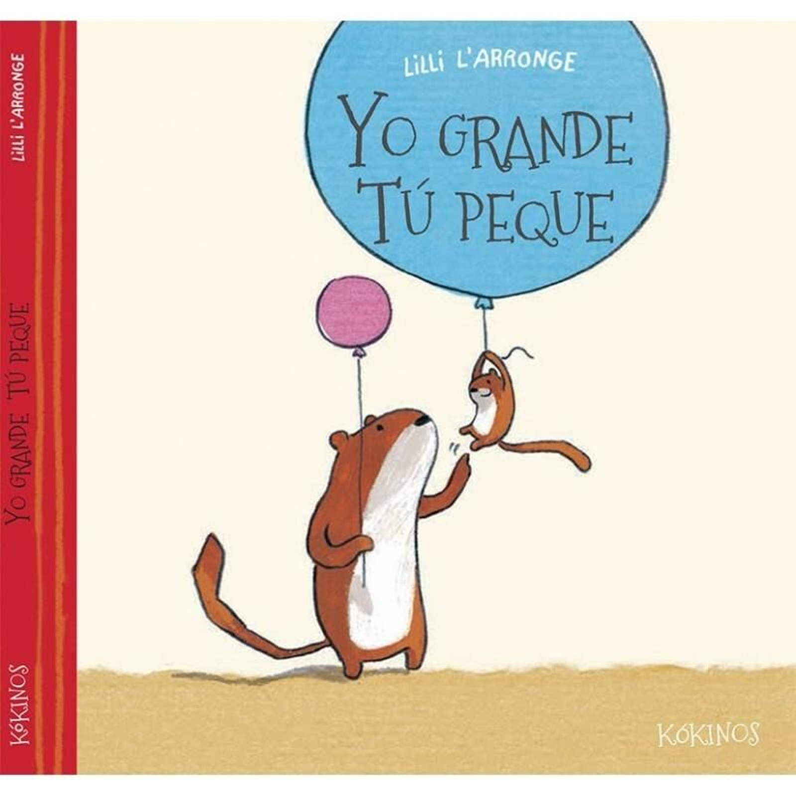 'Yo grande, tú peque', editorial Kokinos.